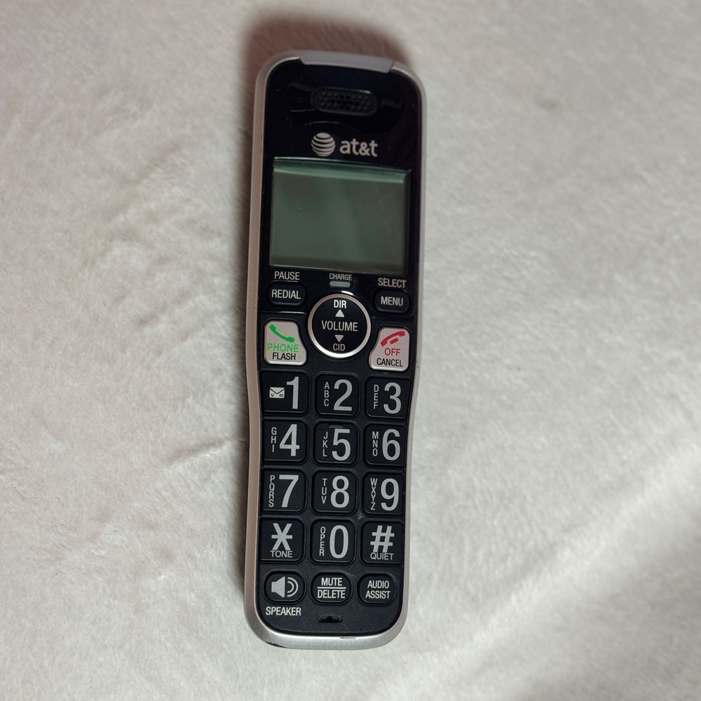 AT&T Cordless Phone Model:CRL82312 Replacement Handset Black & Silver Battery